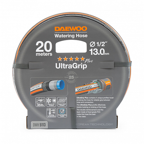Шланг 1/2" (13мм) - 20м DAEWOO UltraGrip Plus DWH 5113_1